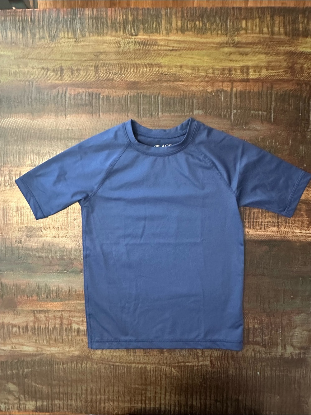 The Children's Place Navy Short Sleeve Kids Rashguard
